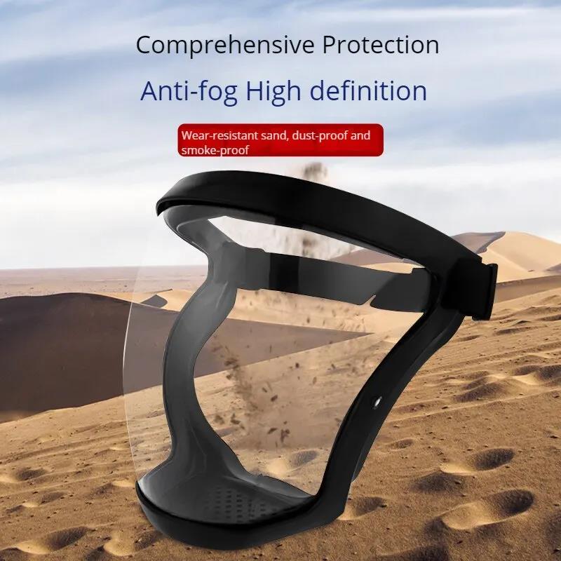 Transparent Full Faceshield Re - đánh giá và giá Anti Pollution Mask