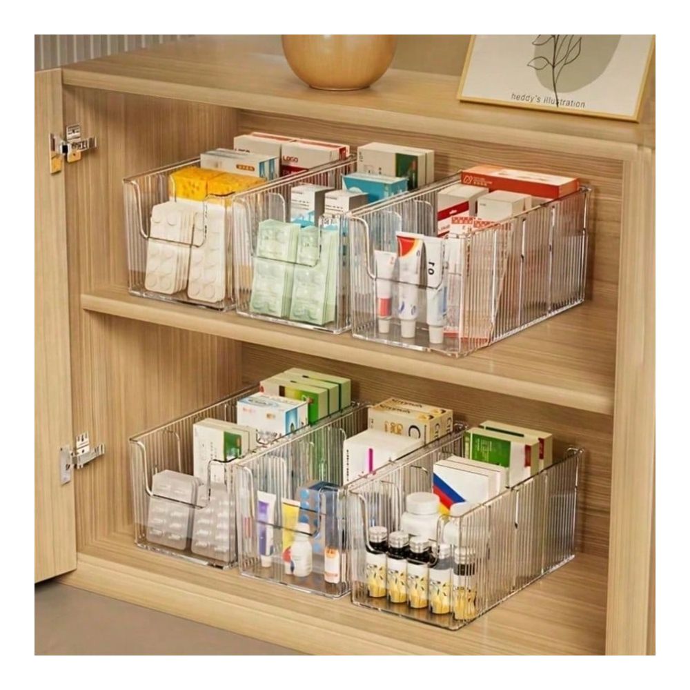 1pc Large 4-Compartment Transp - đánh giá và giá Face Mask Storage Box