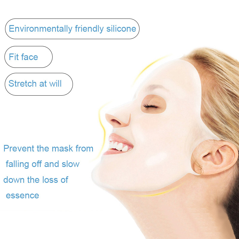 Silicone Silicone Mask  Mask F - đánh giá và giá Face Mask Storage Box