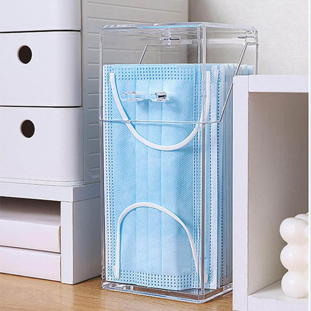 With Lid Face Mask Dispenser V - đánh giá và giá Face Mask Storage Box